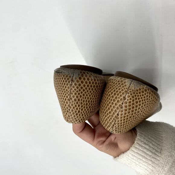 Tory Burch Tan Round Toe Ballet Flats - Picture 5 of 7